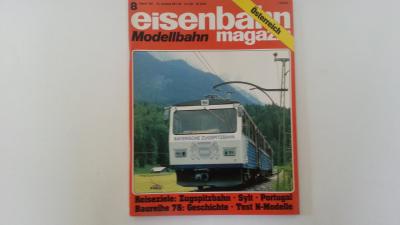 hel Eisenbahn Modellbahn Magazin Zeitschrift 8  1987